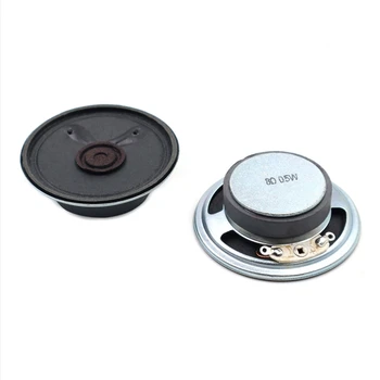0,5 W 8Ohm Micro Sisemine Magnet SpeakerLoudspeaker 50mm Läbimõõduga Ümmargune Metallist kest Traat DIY Slim Mängija ARVUTI Sülearvuti