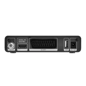 1 Komplekt-TV Vastuvõtja Vastupidav Musta Värvi Kaugjuhtimispult Home Digital Converter Box Video Player