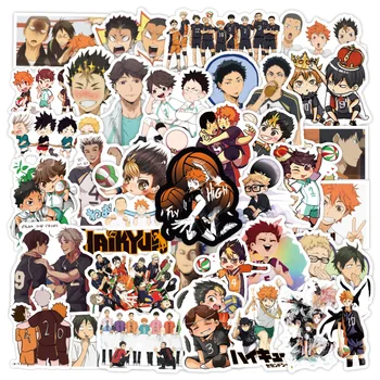 10/50/100TK Manga Haikyuu!! Anime Kleebised Esteetiline Sülearvuti, Telefon, Veepudel Veekindel Graffiti Decal Kleebis Pakki Kid Mänguasi