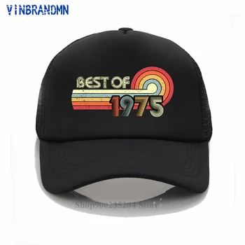 1975. aasta Parimad Vintage 1975 noorte Baseball caps 45 Aastat Vana, suvine müts, Sündinud 1975 vabaaja müts 45. Sünnipäeva Kingitus unisex müts