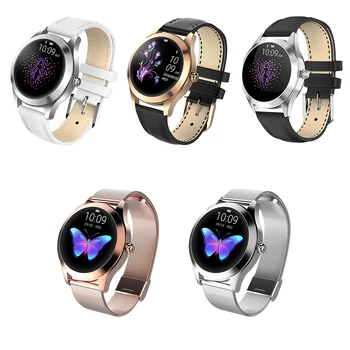 2022 Uus KW10 Smart Watch Naiste IP68 Veekindel pulsikella Bluetooth Android ja IOS Fitness Käevõru Smartwatch