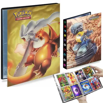 4 Tasku Pokemon Kogumise Album 240 Kaardi Omanik Livre Pokémon Mängides Mängu Sülearvuti Kaart Sideaine Kausta Laadida Loetelu Raamat Kid Mänguasi