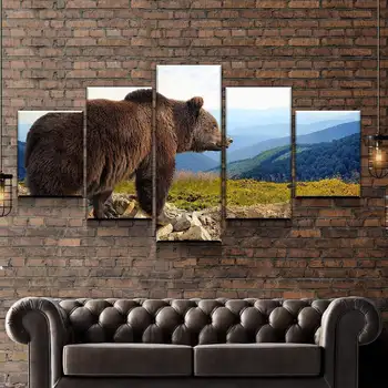5 Tk Karu Mägi Plakatid HD Print Lõuend Seina Art Pilte Teenetemärgi Tarvikud elutuba Home Decor Maalid