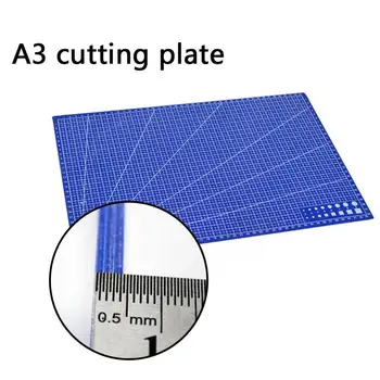 A3 PVC õmblemine lõikamine matid Ristküliku Grid Lines Cutting mat design Matt lõikamine DIY juhatuse Plaat, Käsitöö-tööriistad, kahepoolne J5L7