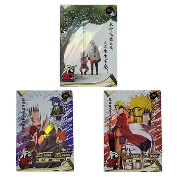 Anime Narutoe Harv Pr Flash 20. Aastapäeva Kaardi Uzumaki Naruto Jiraiya Kogumise Mänguasi Solitaire Jõulud Sünnipäeva kingitus