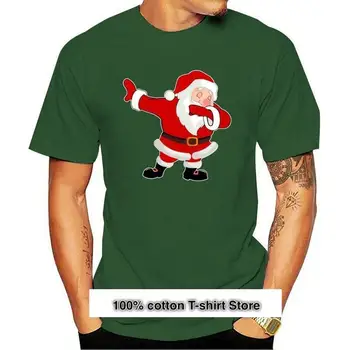 Camiseta de Santa Claus divertida para hombre y mujer, camiseta negra de dibujos animados, camiseta de moda Unisex 2021