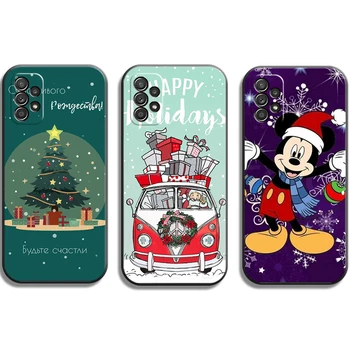 Christmas Mickey Telefon Juhtudel Samsung Galaxy A71 A51 4G A51 5G A52 4G A52 5G A72 4G A72 5G Pehme TPU Coque