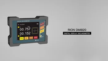 DMI820 Touch Screen Dual axis Inclinometer Digitaalne Ekraan mm/m Mõõtmine