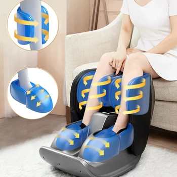Elektrilised Shiatsu Foot SPA Jalaga Vasikas, Kosmeetik Kütte Vibratsiooni Õhu Rõhk Massaaž Masin Palli Rull Suu Massager