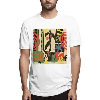 Inspireeritud Matisse (Vintage) Meeste Lahe Tee Särk, Lühikesed Varrukad Ringselt Ümber Kaelakaare T-Särk Puuvillane Unikaalne Riided