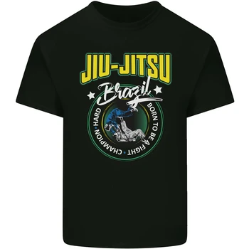 Jiu Jitsu Brasiilia MMA-Mixed Martial Arts Meeste Puuvillased T-Särk, Tee Top Meeste 100% Puuvill Casual T-särgid Lahti topp Suurus S-3XL