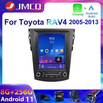 JMCQ 2Din 4G Android 11 autoraadio Toyota RAV4 Rav 4 2005-2013 Multimeedia Video Mängija, Navigatsiooni GPS Carplay Android Auto