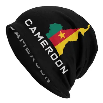 Kamerun Riigi Lipu all, Kapoti Mütsid, Kootud Müts Hip-Hop Street Skullies Beanies Müts Meeste -, Naiste-Täiskasvanute Soe Kahesuguse kasutusega Mütsid