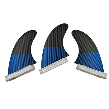 Lainelaua UPSURF Topelt Vahelehed 2 G5/G7 Mõõdud Sinine Värv Uimed 3 Tükki Set M/LGood Kvaliteedi Paddleboard Surf Uimed Sup Tarvikud