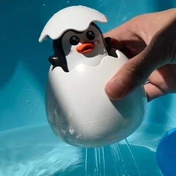 Lapsed Armas Pardi Pingviin Muna Pihustatud Vesi Sprinkler-Baby Suplemine Mänguasi Vannituba Puistata Dušš Ujumine Vee Mänguasjad, Lapsed Kingitus