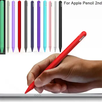 Pehme Candy Värvi Nippi Omanik Mitte Tõsta Varruka Wrap Silikoon Juhul riikliku rakendusasutuse Katavad Nahka Kaitsva Apple Pliiats iPad 2 Pro