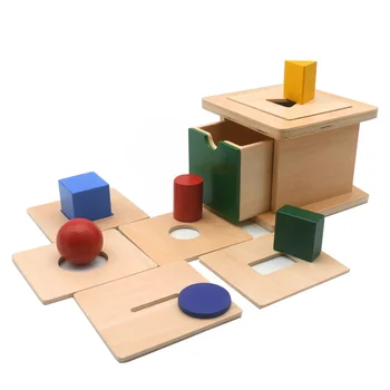 Puit Montessori Kasti Meele Mänguasjad Vahetatavad Geomeetriline Plokid Õppe Educationa Mänguasjad Väikelastele 3 Aastat D86Y