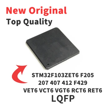 STM32F103ZET6 F205 207 407 412 F429 VET6 VCT6 VGT6 RCT6 RET6 LQFP TQFP IC Chip Brand New Originaal