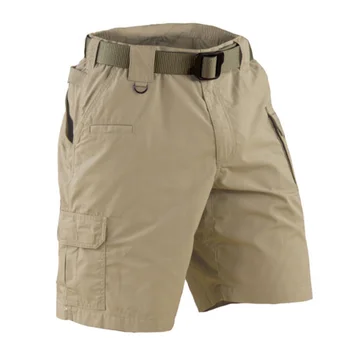 Suvel Sõjalise Tactical Püksid Meeste Vabaaja Tahke lühikesed Püksid Multi-tasku Võidelda Ripstop Koo Lühendatud Äri Sotsiaalne Pikad Püksid