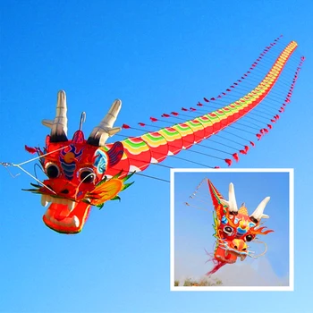tasuta kohaletoimetamine 20m suur lohe, traditsiooniline hiina draakon, lohe liin lennata ferramenta paber lohe lepatriinu suur lohe kevlar