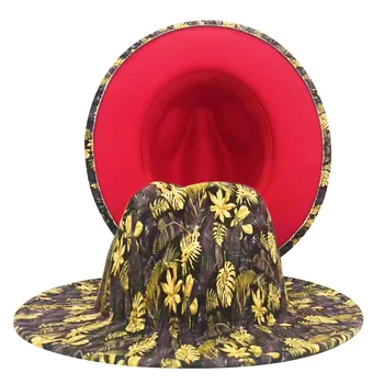 Uus Fedora Müts Tie Dye 3D Käsitöö Uue Värvi Mütsi Unisex Müts Jazz Uus Panama Kiriku Müts 2022 Mood Müts балаклава