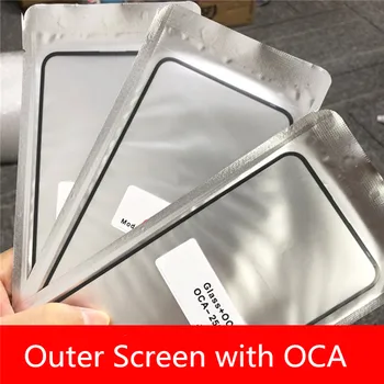 Välimine Ekraan OCA jaoks Oneplus7 6T 6 Üks 9 9R 8T 7T Pluss Esi-Touch Panel LCD Ekraan Klaasist Kate Objektiivi Remont Asendada Osad