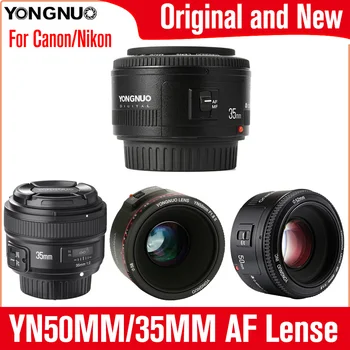 YONGNUO YN35mm F2.0 F2N Objektiiv,YN50mm Objektiiviga Nikon F Mount D7100 D3200 D3300 D3100 D5100 D90 DSLR Kaamera,Canon DSLR Kaamera